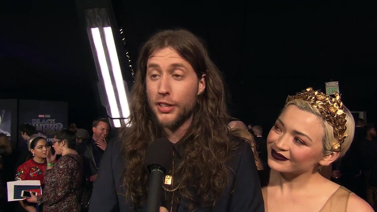 Black Panther - World Premiere - Ludwig Goransson (Composer) Interview - Marvel Studios - Walt Disney Studios Motion Pictures – Director Ryan Coogler – Produ