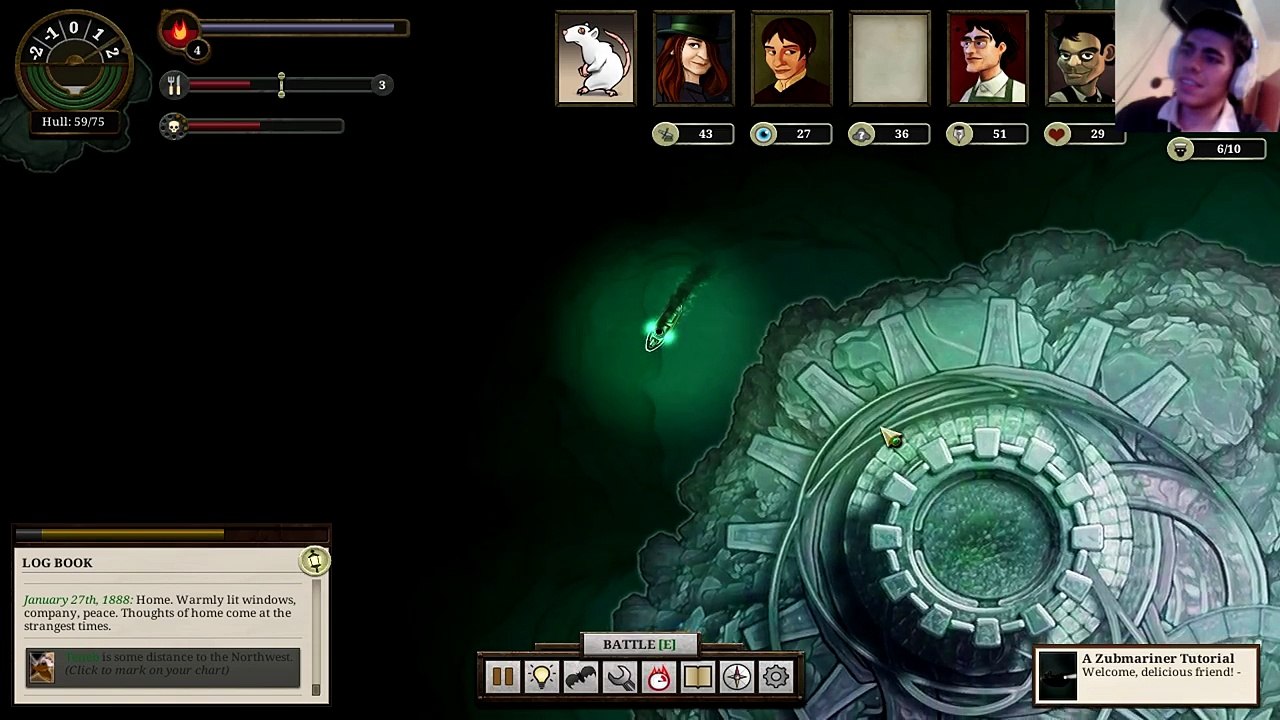 FROSTFOUND! Let's play: Sunless Sea - Zubmariner - #7