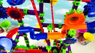 Toddler Learning Video for Kids Children Teach Colors Babies Toy Marble Maze Run Race Mania Skytrax