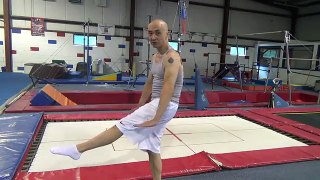 SOME BASICS ON TRAMPOLINE (JUMPS/SKILLS) - TUTORIAL - Gymnastics Tumbling Cheer Cheerleading