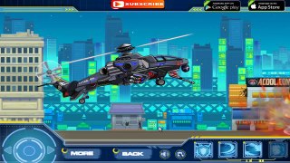 Robot Helicopters Vs Robot Sickle, Fun Game for All Kids HD Baby Video