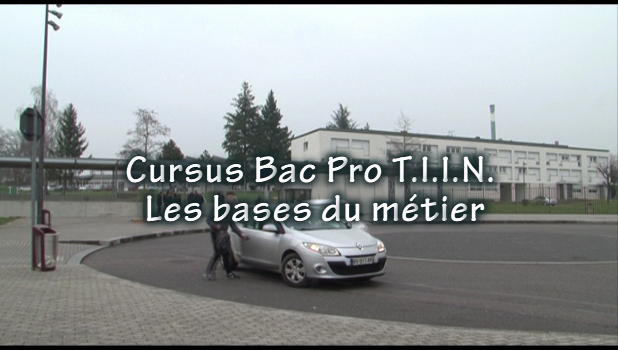 cursus Bac Pro T.I.I.N. les bases du métier