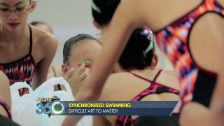 Synchronised swimming - Difficult art to master