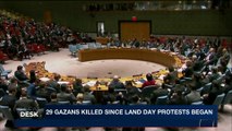 i24NEWS DESK | U.S. envoys condemn killing of Palestinians | Staurday, April 7th 2018