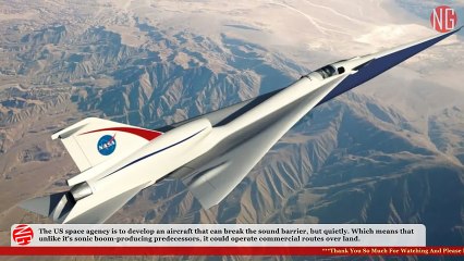 NASA's X-Plane Breaks Sound Barrier Quietly
