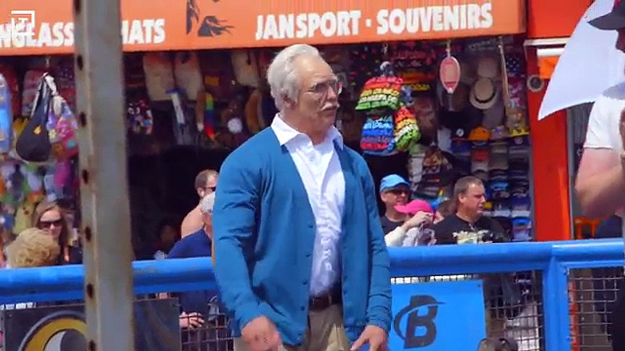 They thought he was old but he surprised them in the end. What he did was to be strong enough