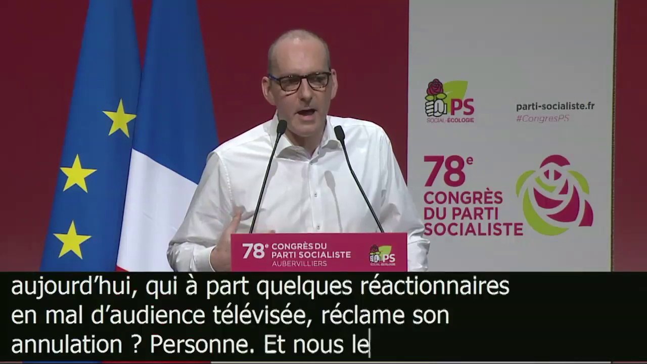Discours de Denis Quinqueton