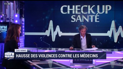 Les News: Les agressions contre les médecins sont en forte hausse - 07/04