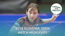 2018 Slovenia Open Highlights I Honoka Hashimoto vs Kato Miyu (1/2)