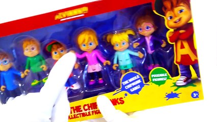 Opening Alvin and the Chipmunks Toy Playset for Kids Children & Toddlers
