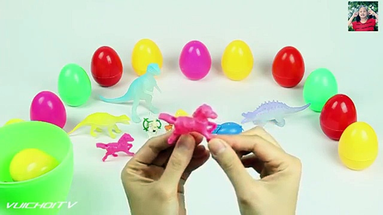 Bóc trứng Khủng Long to có trứng con - Trứng Khủng Long đồ chơi