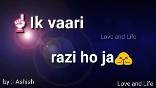 Ajj_Vi_Chaunni_Aah_Ninja_Latest_WhatsApp_status_video_30_second_video_by_Love_an