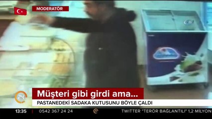 Müşteri gibi girdi ama...