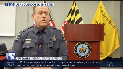 USA, overdoses en série
