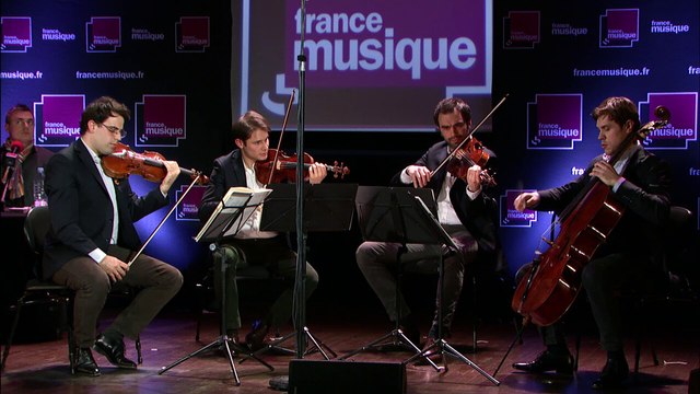 Saint-Saëns | quatuor à cordes n° 1 mi mineur op. 112 (Molto adagio) par Quatuor Modigliani