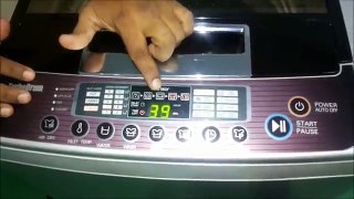 How to Use Fully Automatic (Top Loading) Washing Machine - Demo