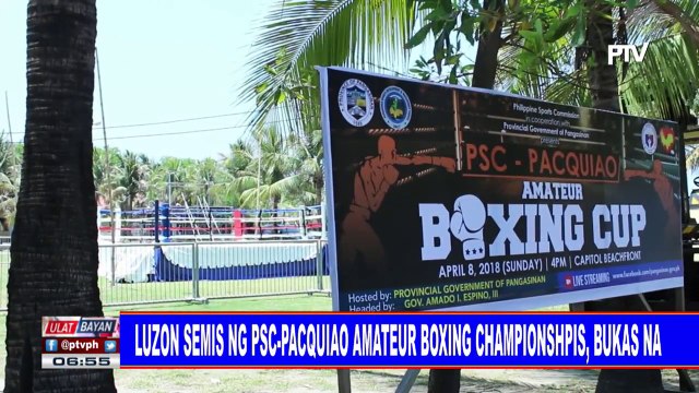 SPORTS BALITA | Luzon Semis ng PSC-Paquiao amateur boxing championships, bukas na