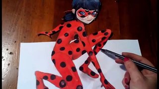 Miraculous ladybug drawing cartoon anime