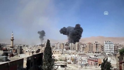 Doğı Guta'da muhaliflerin kontrolündeki son bölge yoğun bombardıman altında - DUMA