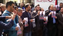 Filistinli gazeteciler, meslektaşları Murteca'nın şehit edilmesini protesto etti - GAZZE