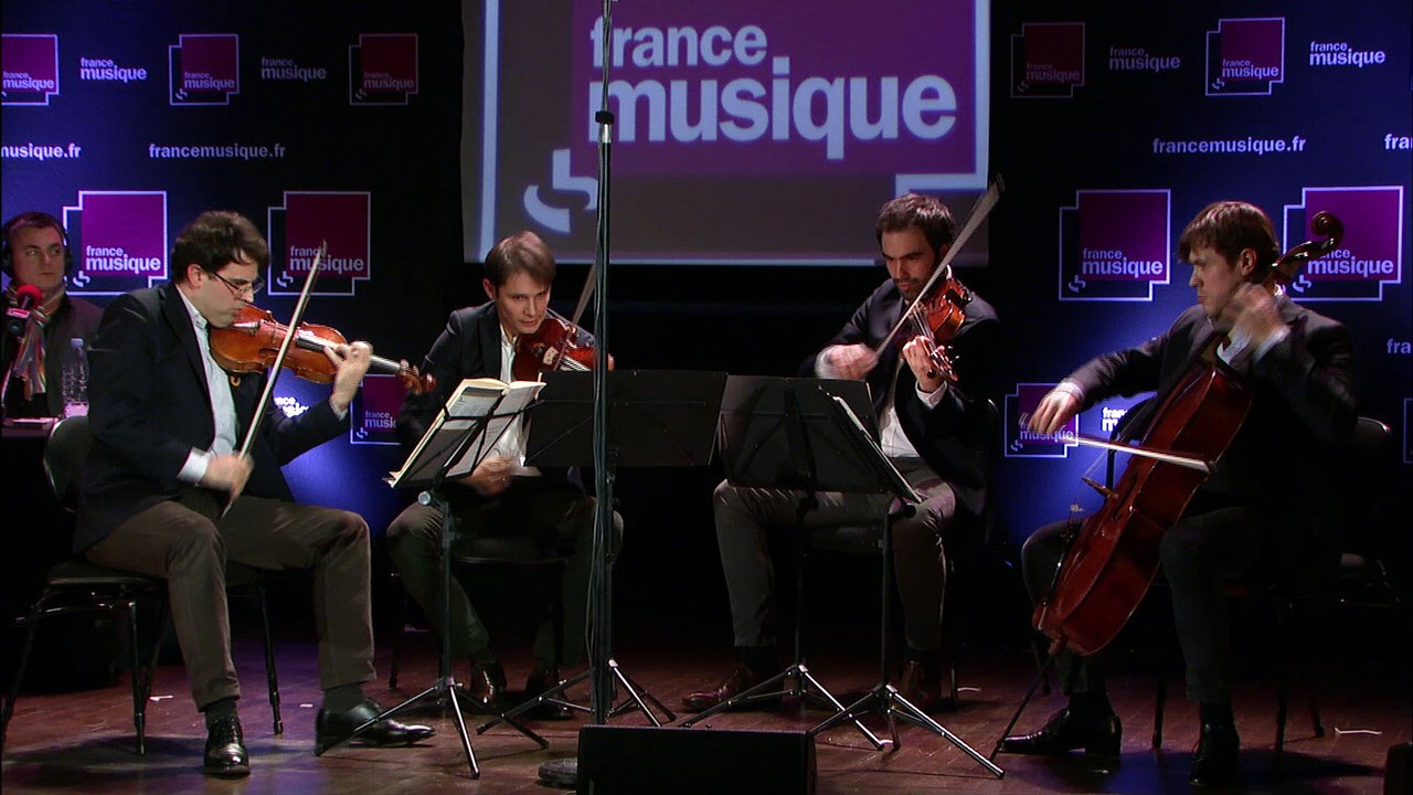 Saint-Saëns | quatuor à cordes n° 1 mi mineur op. 112 (finale) par le Quatuor Modigliani