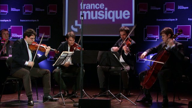 Saint-Saëns | quatuor à cordes n° 1 mi mineur op. 112 (finale) par le Quatuor Modigliani