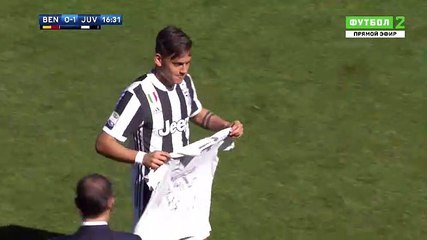 Paulo Dybala Goal HD - Benevento	0-1	Juventus 07.04.2018