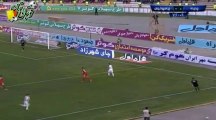 گل اول بازی پدیده و پرسپولیس