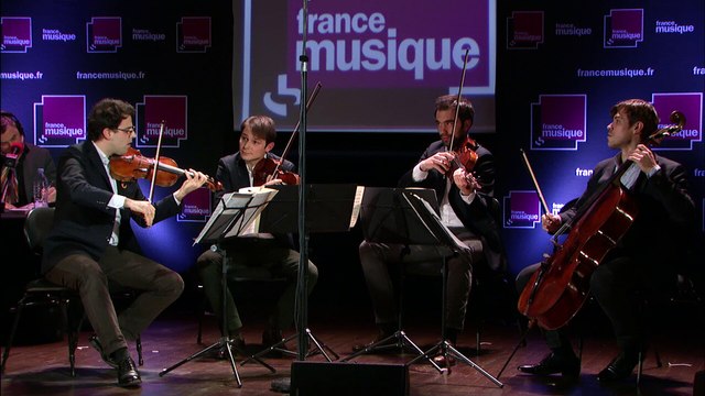 Saint-Saëns | Quatuor à cordes n° 1 mi mineur op. 112 - Scherzo par le Quatuor Modigliani