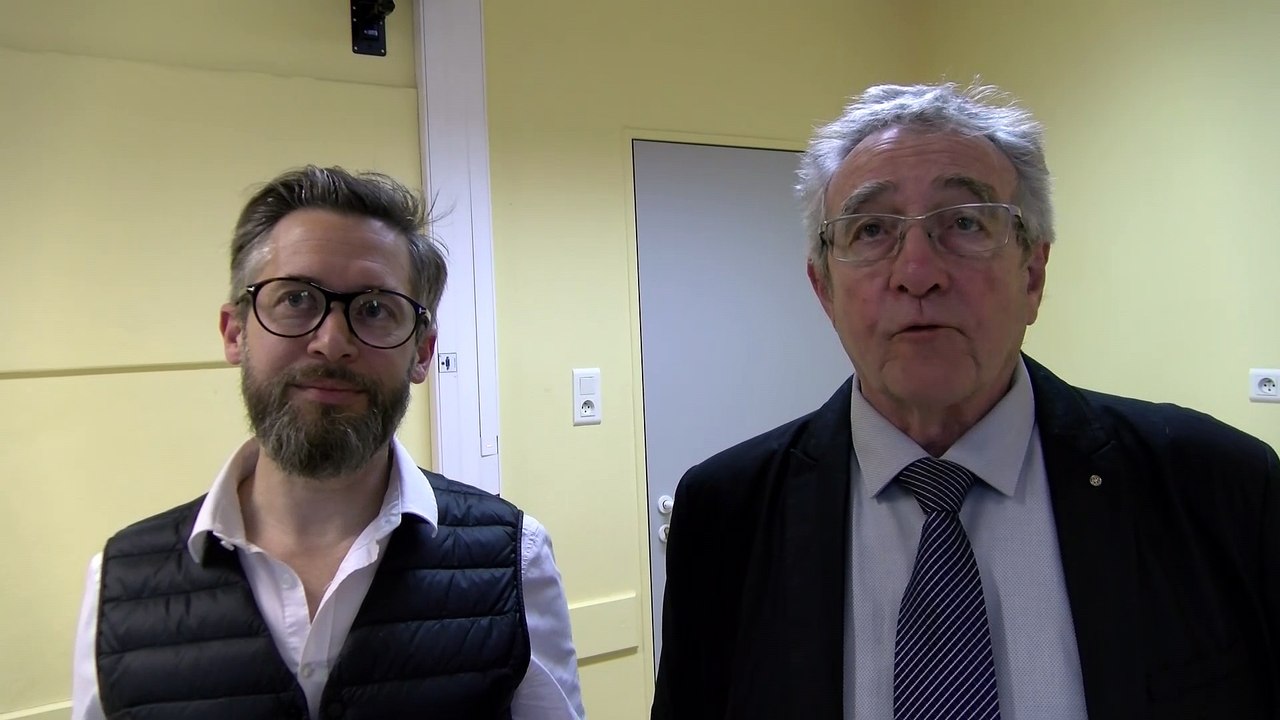 Cyril Fischmeister architecte à Manosque et Jean-Loup Charra architecte à Arles