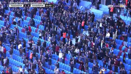 Yusuf Yazici Goal HD - Trabzonspor 2 - 0 Kayserispor - 07.04.2018 (Full Replay)