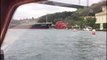 İstanbul Boğazı'nda gemi yalıya çarptı - Çarpma anı (2) - İSTANBUL