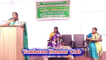 Dr.R.Vedanayagi Speech at Tambaram Humour Club | தாம்பரம் நகைச்சுவை மன்றம்