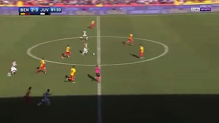 Incroyable But Douglas Costa  Benevento - Juventus 2-4