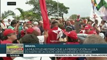 Brasileños se movilizan en 25 estados del país en apoyo a Lula