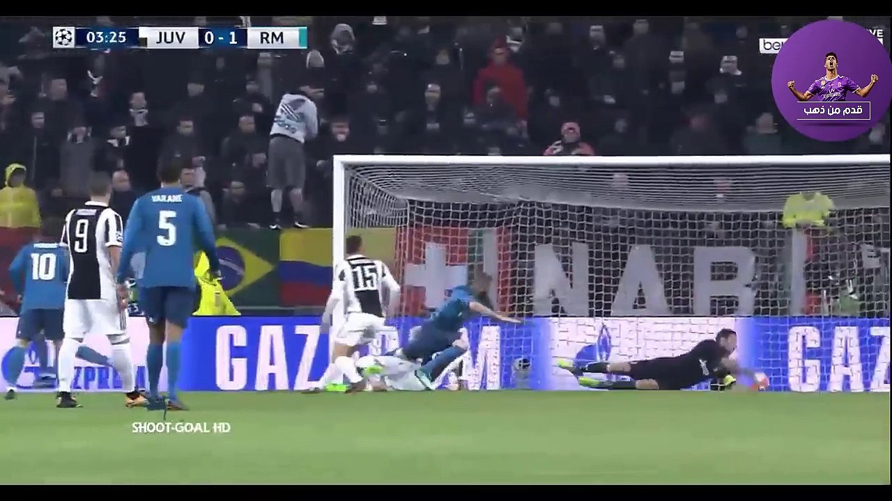 هدف كرستيانو رونالدو الخرافي ضد يوفنتوس اليوم 3-4-2018 وجنون الشوالي