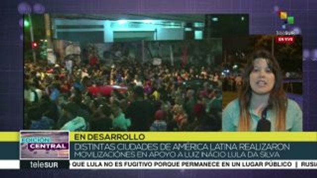 Apoyo internacional para expresidente brasileño, Luiz Inácio Lula