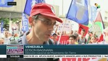 Venezolanos se movilizan en apoyo a Lula