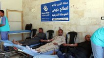 İdlib halkından Doğu Gutalılara kan bağışı - İDLİB