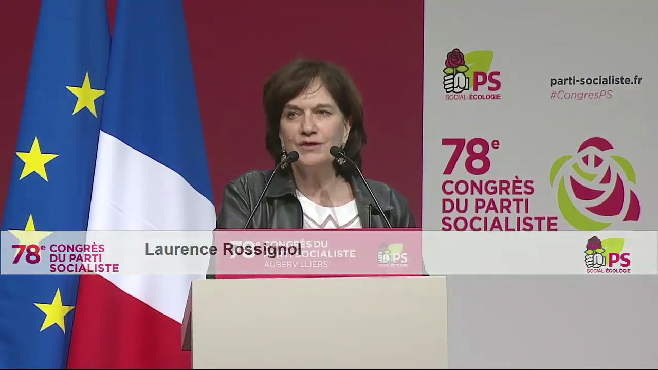 Discours de Laurence Rossignol