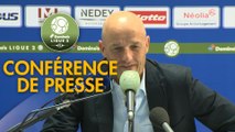Conférence de presse FC Sochaux-Montbéliard - US Orléans (3-2) : Peter ZEIDLER (FCSM) - Didier OLLE-NICOLLE (USO) - 2017/2018
