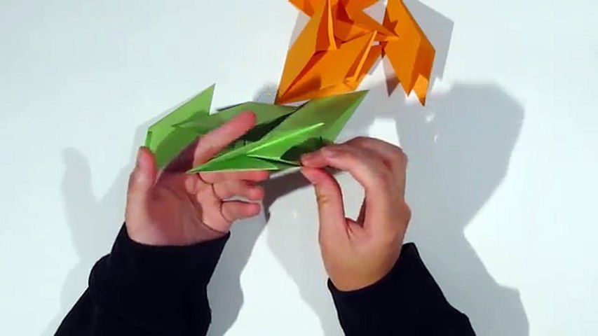 Origami Ninja Star Shuriken Super Easy How To Make An Easy Transforming Ninja Star