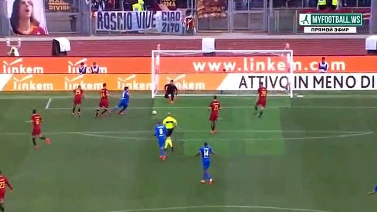 Giovanni Simeone  Goal HD - AS Roma	0-2	Fiorentina 07.04.2018