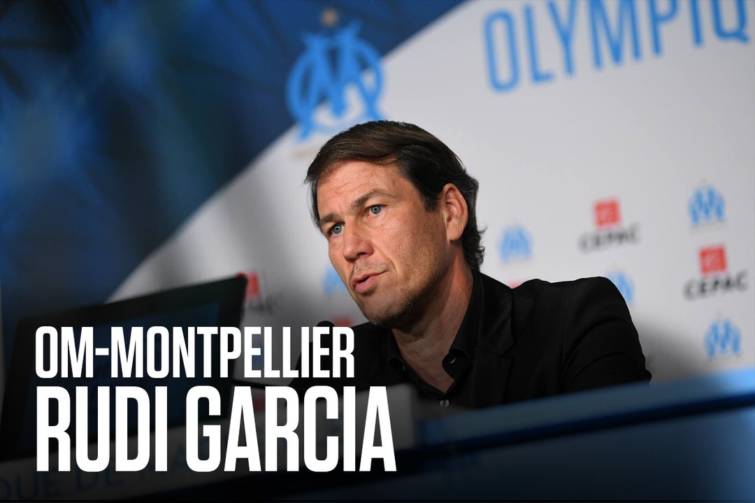 Replay | La conférence de presse de Rudi Garcia avant OM - Montpellier