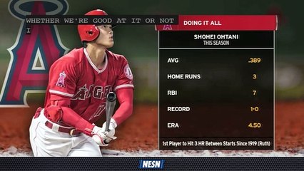 Red Sox Gameday Live: Shohei Ohtani Hits Another HR