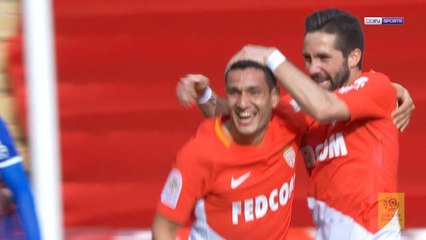 Скачать видео: Lopes puts Monaco ahead with fantastic strike