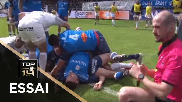 TOP 14 - Essai Yoann HUGET (ST) - Castres - Toulouse - J23 - Saison 2017/2018