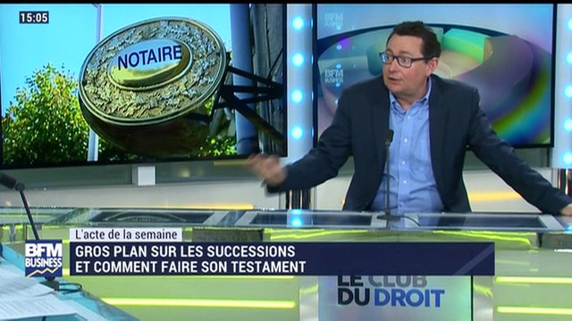 L’acte de la semaine: Gros plan sur les successions et comment faire son testament - 07/04