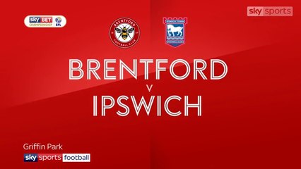 Brentford vs Ipswich Town 1 - 0 Highlights 07.04.2018 HD