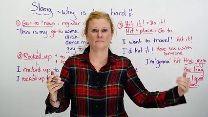 Learn this English slang for 2018 go-to, hit it, rock up